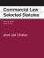 Commercial Law : Selected Statutes
