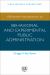 Advanced Introduction to Behavioral and Experimental Public Administration Advanced Introduction to Behavioral and Experimental Public Administration