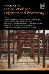 Handbook of Critical Work and Organizational Psychology