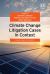 Climate Change Litigation Cases in Context