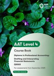 AAT Drafting and Interpreting Financial Statements : Course Book