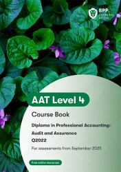AAT Audit and Assurance : Course Book