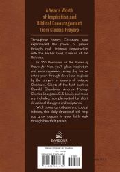 365 Devotions on the Power of Prayer for Men : Daily Inspiration from Classic Prayers