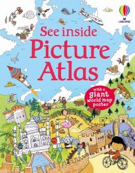 See Inside Picture Atlas, with Map Poster
