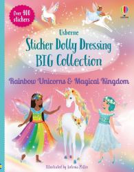 Sticker Dolly Dressing Big Collection Rainbow Unicorns and Magica