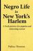 Negro Life in New York's Harlem a Lively Picture of a Popular and Interesting Section