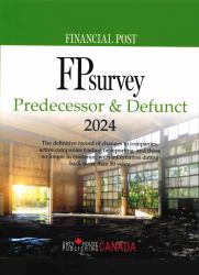 FP Survey: Predecessor and Defunct 2024