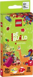 LEGO® Books: Rebuild Activity Cards: Animals (with over 30 Activity Cards and 25 LEGO Elements)