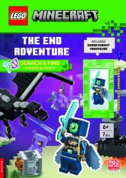 LEGO® Minecraft(tm): the End Adventure Search and Find Sticker Activity Book (with Ender Knight Minifigure and Sword)
