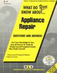Appliance Repair : Questions and Answers