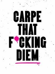 Carpe That F*cking Diem : Quotes and Mottos for Making the Most of Life
