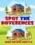 Spot the Differences : The Quest for Differences - Search for the Discrepancies Between Two Seemingly Identical Pictures of Birds in the Garden and on the Farm
