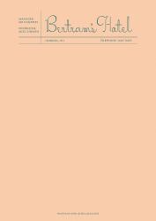 Bertram's Hotel: Fictional Hotel Notepad Set
