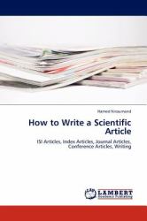 How to Write a Scientific Article