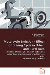 Motorcycle Emission - Effect of Driving Cycle in Urban and Rural Are
