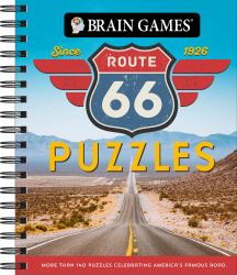 Brain Games - Route 66 Puzzles : More Than 140 Puzzles Celebrating America's Famous Road