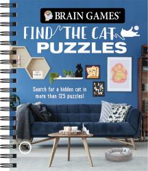 Brain Games - Find the Cat Puzzles : Search for a Hidden Cat in More Than 125 Puzzles!