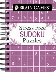 Brain Games - to Go - Stress Free: Sudoku Puzzles (Purple)
