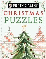 Brain Games - Take-Along - Christmas Puzzles (Stocking Stuffer - Christmas Tree Cover)