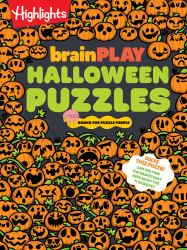 BrainPLAY Halloween Puzzles : Over 200 Spell-Binding Mazes, Halloween Fill in the Blank, Mini Puzzles and MoreSilly Spooky Fun for Kids 7 and Up