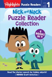 Nick and Nack Puzzle Reader Collection : Level 1 6-In-1 Beginner Story Collection for Kids Learning to Read, Practice New Reading Skills and Sight Words with Fun Puzzles