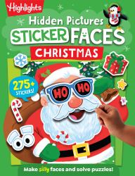 Hidden Pictures Sticker Faces: Christmas : Hidden Pictures Puzzles and Holiday Activity Book with over 275 Festive Character Stickers, Christmas Stocking Stuffer for Kids 3-6