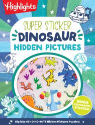 Super Sticker Dinosaur Hidden Pictures
