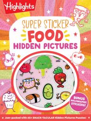 Super Sticker Food Hidden Pictures