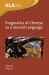 Pragmatics of Chinese As a Second Language