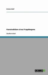 Konstruktion eines Fragebogens
