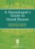 Genealogist's Guide to Greek Names