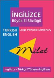 Milet Large Portable Dictionary (English-Turkish and Turkish-English)