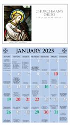 2025 Churchman's Ordo Kalendar : January 2025 Through December 2025