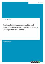 Analyse, Entstehungsgeschichte und Interpretationsansätze zu Claude Monets 'Le Déjeuner sur l´herbe'