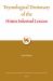 Etymological Dictionary of the Hittite Inherited Lexicon