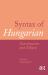 Syntax of Hungarian : Coordination and Ellipsis