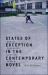 States of Exception in the Contemporary Novel : Martel, Eugenides, Coetzee, Sebald