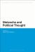 Nietzsche and Political Thought