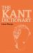 Kant Dictionary Kant Dictionary