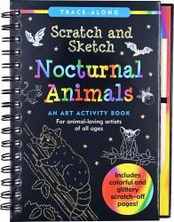 Scratch and Sketch Nocturnal Animals