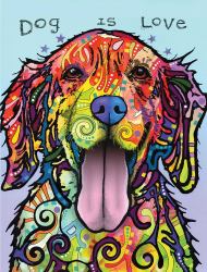 Dean Russo Dog Is Love Journal : Lined Journal