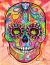 Dean Russo Skull Journal : Lined Journal