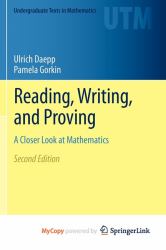 Reading, Writing, and Proving