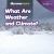 What Are Weather and Climate? What Are Weather and Climate?