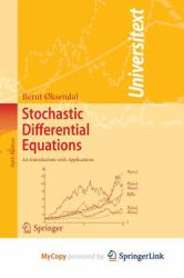 Stochastic Differential Equations : An Introduction with Applications