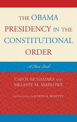 Obama Presidency in the Constitutional Order