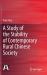 A Study of the Stability of Contemporary Rural Chinese Society A Study of the Stability of Contemporary Rural Chinese Society