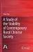 A Study of the Stability of Contemporary Rural Chinese Society A Study of the Stability of Contemporary Rural Chinese Society