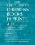 Subject Guide to Children's Books in Print - 2 Volume Set 2022