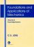 Foundations and Applications of Mechanics Foundations and Applications of Mechanics